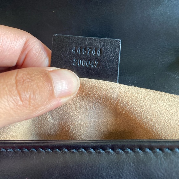 (SOLD TO A LOVELY BUYER) GG Marmont matelassé mini - Picture 9 of 10